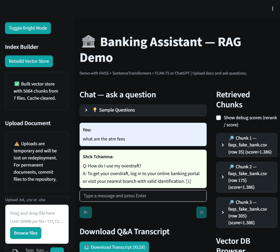 RAG AI Foundations Demo