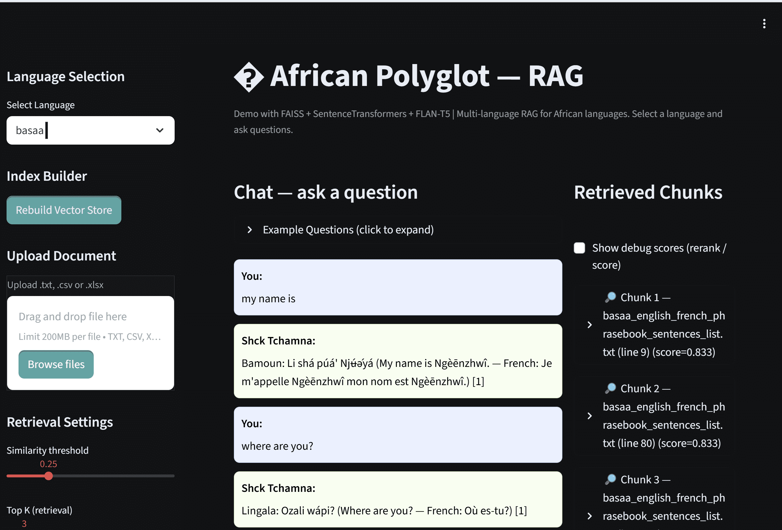 RAG AI Foundations Demo