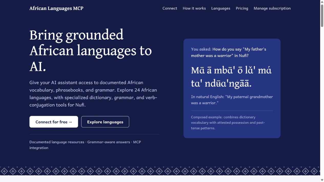 African Polyglot MCP