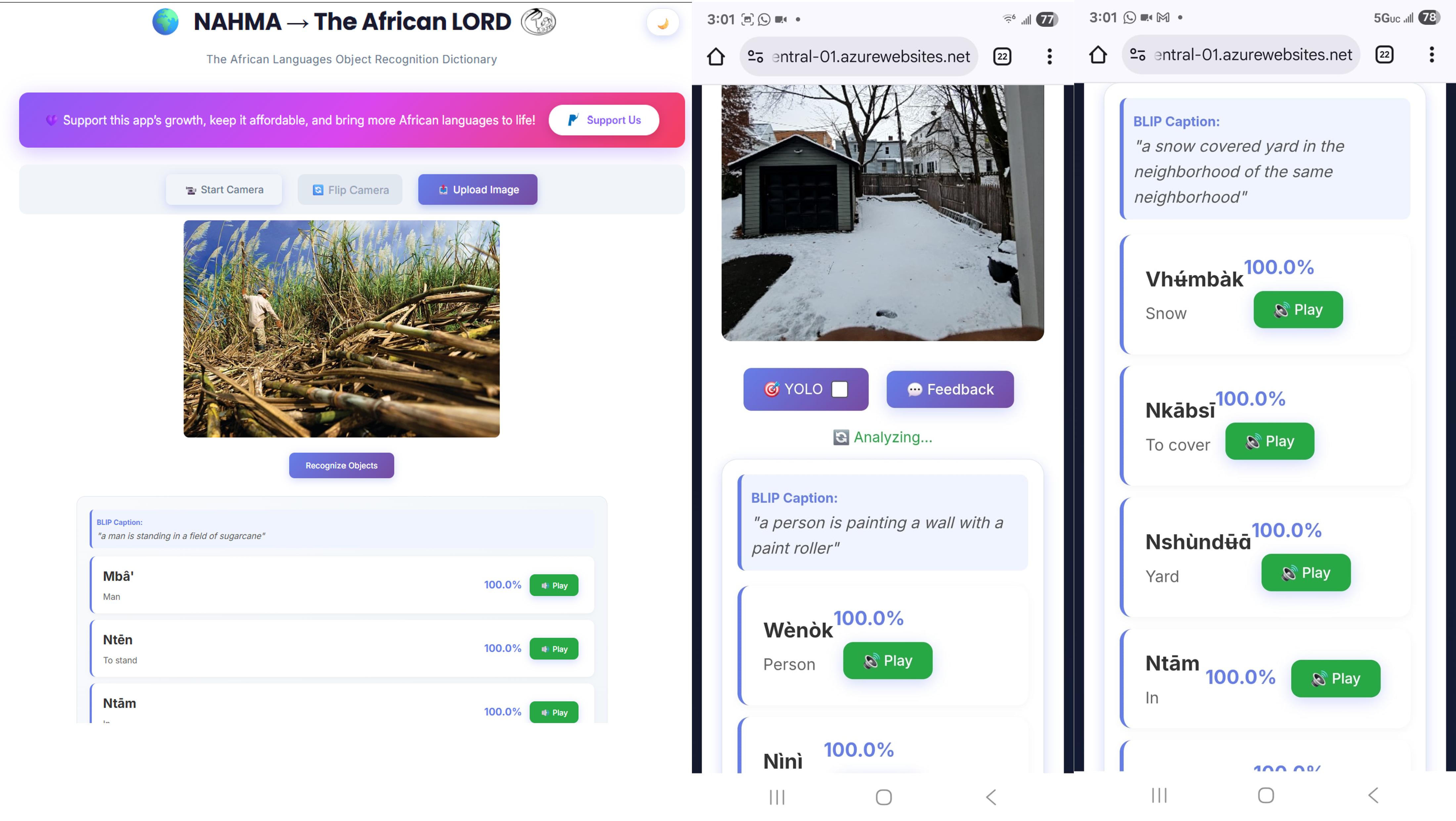 African Object Recognition